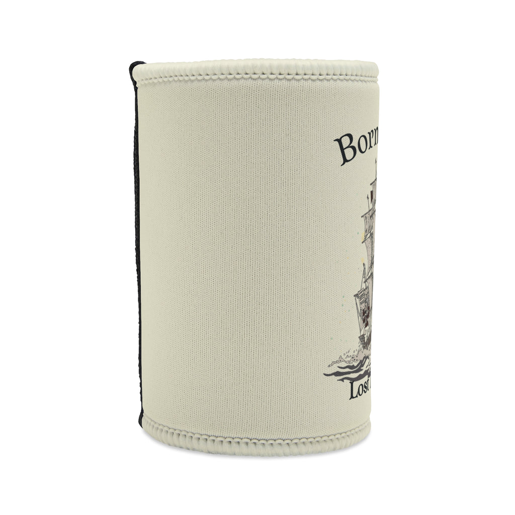 Born Astray Stubby Cooler — Lost By Choice (White)